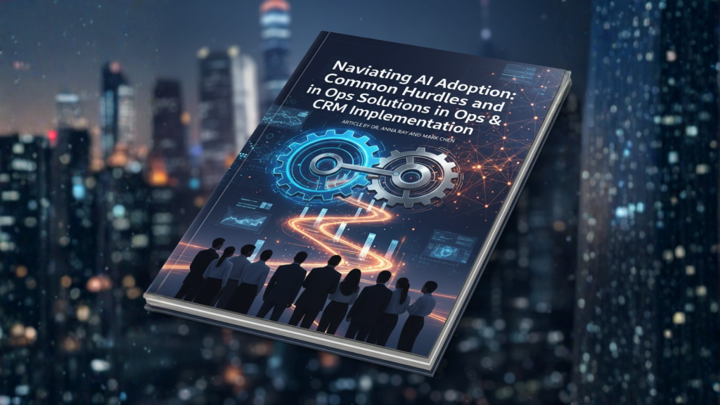 AI adoption challenges ops crm solutions