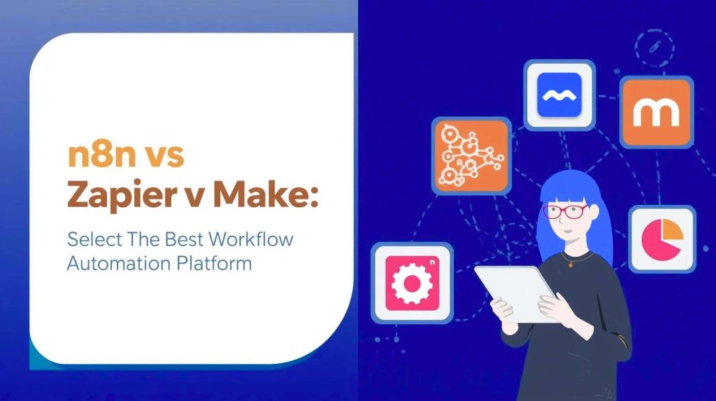 Best automation tools 2026 Zapier vs Make vs n8n 1 Design sans titre 1