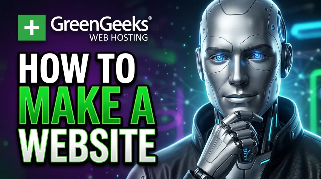 Robot thinking about website creation